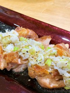あっという間に完食!鶏肉のネギ塩ダレ-レシピのメイン写真