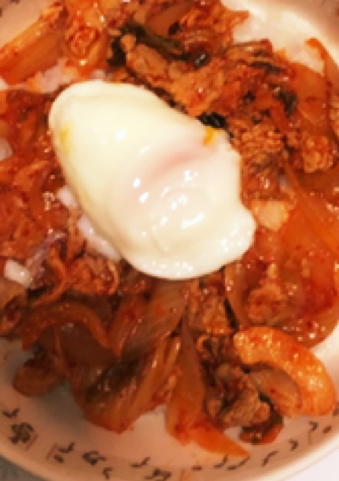 簡単 豚キムチ丼-レシピのメイン写真