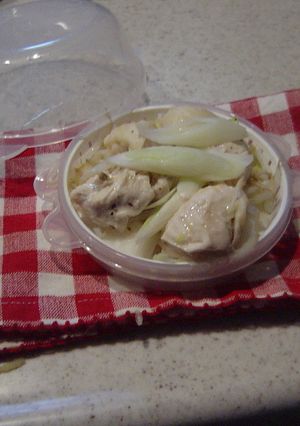 レンジで蒸しなべ-レシピのメイン写真