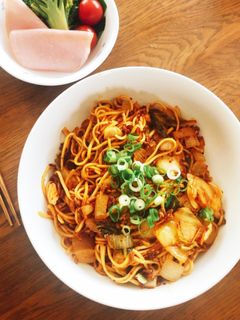 キムチ焼きそば-レシピのメイン写真
