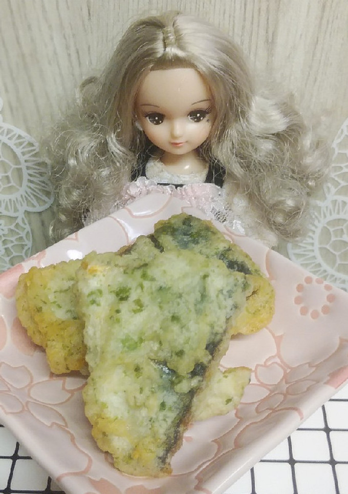 リカちゃん♡鯖の磯辺揚げ(˙︶˙ э)Э-レシピのメイン写真
