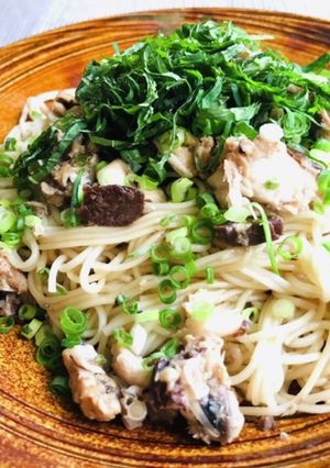 レモンで爽やか さば缶そうめんチャンプル-レシピのメイン写真