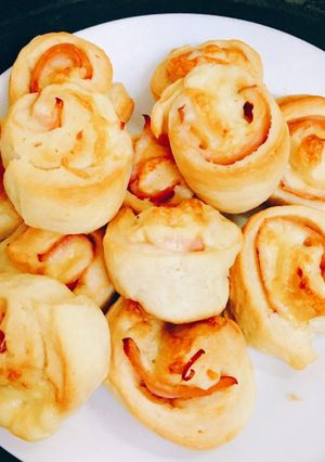 ハムチーズパン-レシピのメイン写真