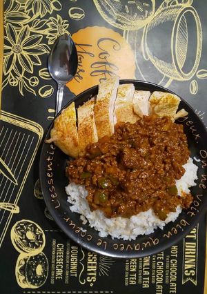 簡単キーマカレー-レシピのメイン写真