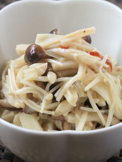 レンジで5分! きのこのマリネ-レシピのメイン写真