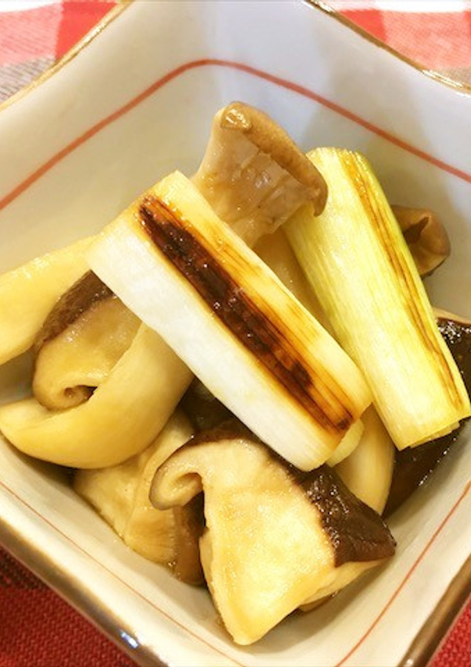 焼きネギといろいろキノコの和風マリネ-レシピのメイン写真