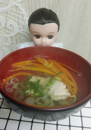 リカちゃん♡鯖と人参と葱の船場汁風♪-レシピのメイン写真