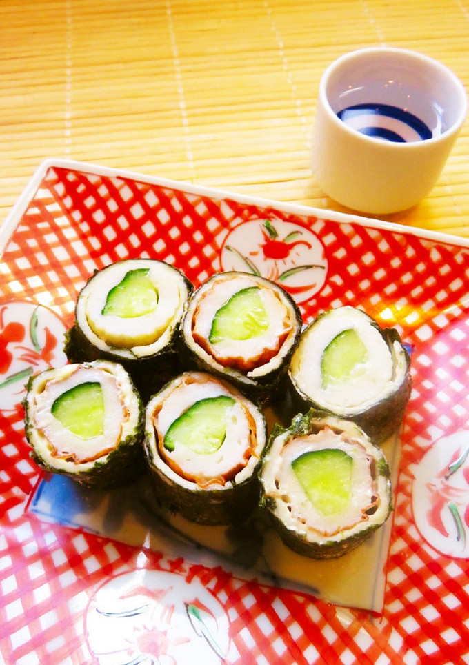 ☺簡単♪ちくわきゅうりの海苔チーズ巻き☺-レシピのメイン写真