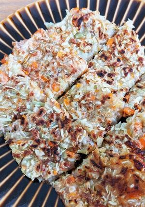 卵不使用お好み焼き☆離乳食完了期-レシピのメイン写真