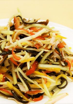 青パパイヤの中華風サラダ-レシピのメイン写真