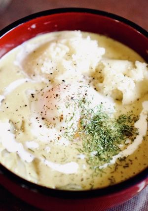 白いカレーうどん-レシピのメイン写真