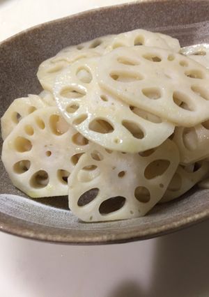 かんたんレンコンの炒め物-レシピのメイン写真