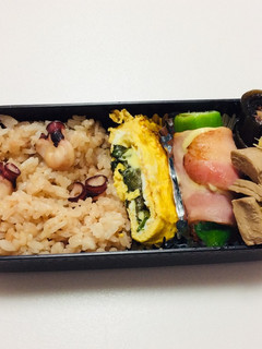 233、タコめしと鮪の生姜煮弁当♡-レシピのメイン写真