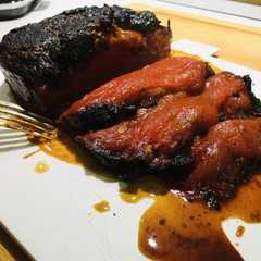 รูปของ 肉ではありません！スイカのロースト!!!