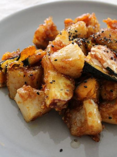 根菜の甘酢ホットサラダ(甘酢あん)-レシピのメイン写真