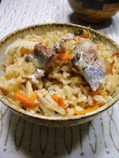秋刀魚の炊き込みご飯-レシピのメイン写真