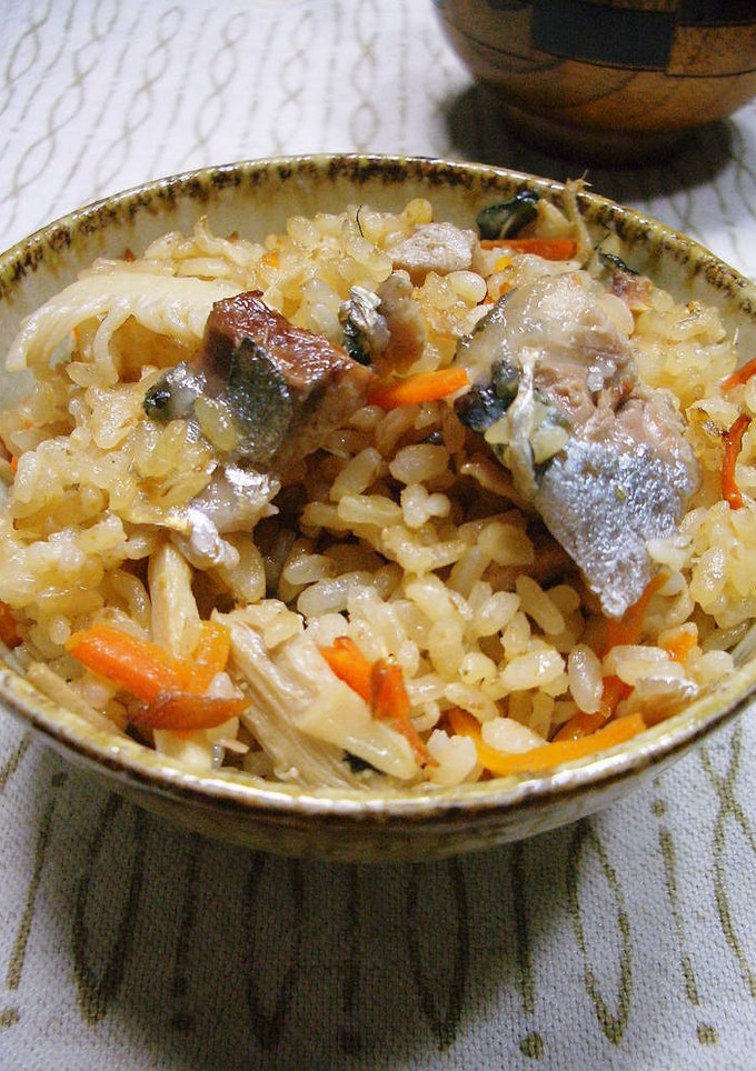 秋刀魚の炊き込みご飯-レシピのメイン写真