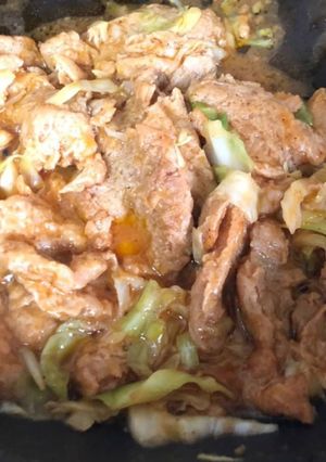 油少なめ大豆ミートの炒めもの-レシピのメイン写真