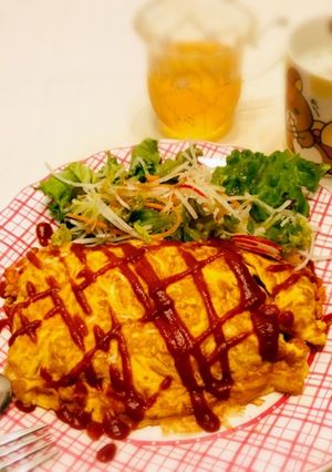 余力が無い時に作るオムライス-レシピのメイン写真