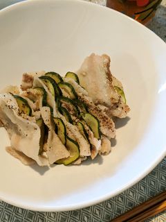 レンジで豚バラとズッキーニのミルフィーユ-レシピのメイン写真