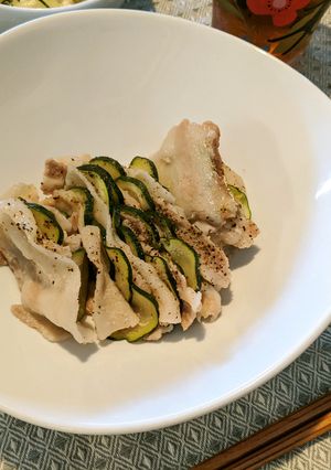 レンジで豚バラとズッキーニのミルフィーユ-レシピのメイン写真