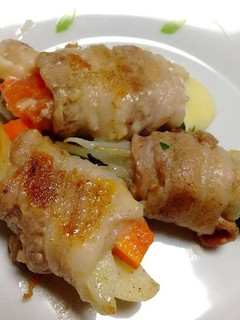 豚バラ野菜巻き3種-レシピのメイン写真