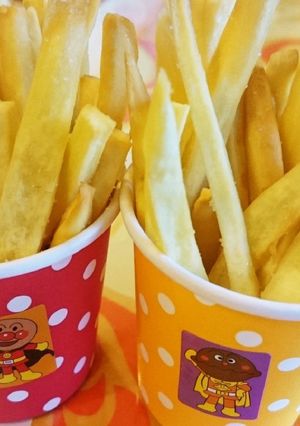 【記録用】サツマイモ フライドポテト-レシピのメイン写真