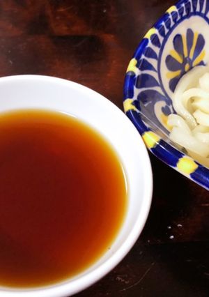 手作りめんつゆ☆えっお酢を入れるの？-レシピのメイン写真
