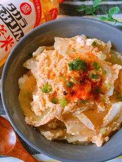 レンジで簡単♡ふわとろ玉子丼-レシピのメイン写真