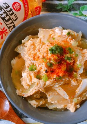 レンジで簡単♡ふわとろ玉子丼-レシピのメイン写真