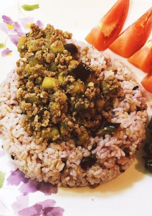 ナスと豚ひき肉の焼肉タレ炒め #うちの-レシピのメイン写真