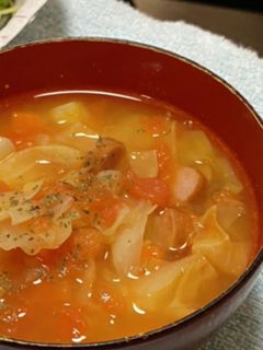 ミネストローネ風-レシピのメイン写真