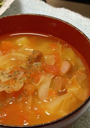 ミネストローネ風-レシピのメイン写真