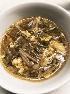 えのきと春雨のかきたまスープ-レシピのメイン写真