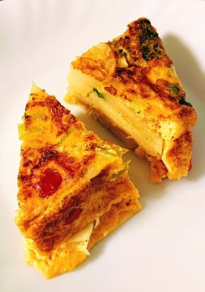 スペイン風☆鯛と野菜のトルティージャ-レシピのメイン写真