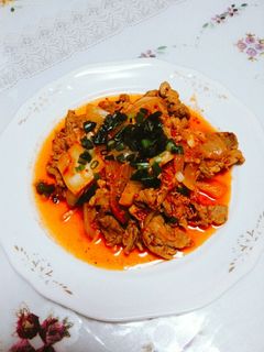 私の豚キムチ-レシピのメイン写真