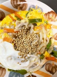全てレンジ梅味噌炒め味豚平焼き風-レシピのメイン写真