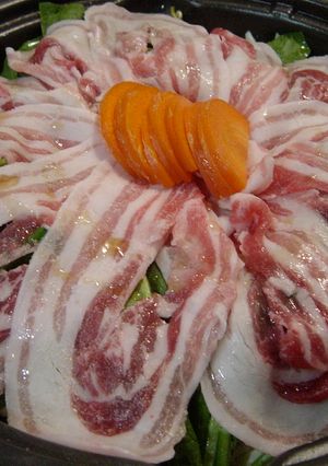 簡単＆ヘルシー♪お野菜＆豚の蒸し鍋-レシピのメイン写真