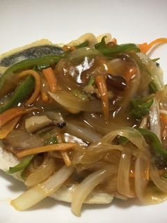 アジの甘酢あんかけ-レシピのメイン写真