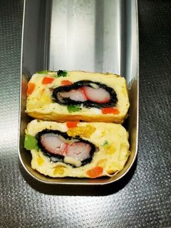 MIXベジタブル&カニカマ卵焼き弁当用-レシピのメイン写真
