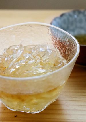 夏のおやつ♪酢でさっぱり♪心太のたれ-レシピのメイン写真