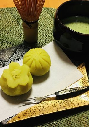 さつまいもで練り切り！？スイートポテト♪-レシピのメイン写真