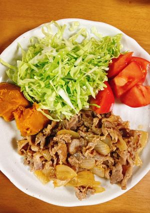 ジップロックで簡単！王道！しょうが焼き-レシピのメイン写真