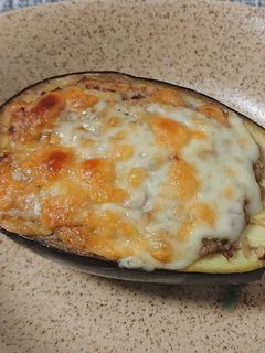 米なすの肉詰めチーズ焼き-レシピのメイン写真