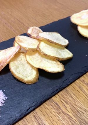 簡単、無添加のポテトチップス-レシピのメイン写真