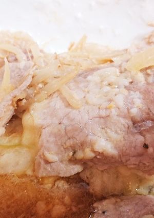 カンタン☆野菜と豚肉☆みそ甘酒重ね蒸し-レシピのメイン写真