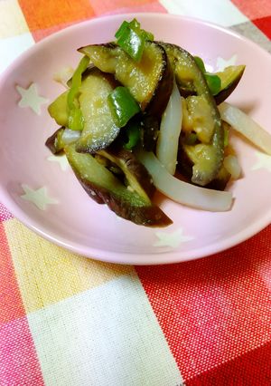 なす★ピーマン★こんにゃくの味噌炒め-レシピのメイン写真