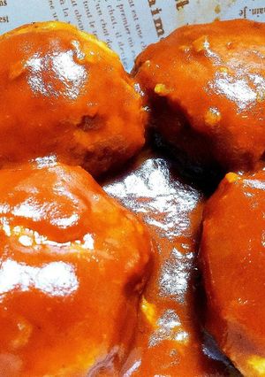 ふわふわっ！煮込みハンバーグ♪-レシピのメイン写真