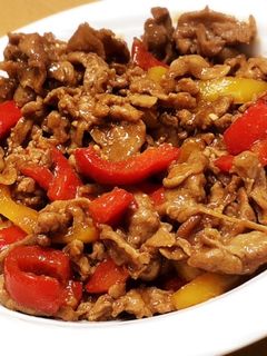 パプリカと豚肉の味噌炒め-レシピのメイン写真