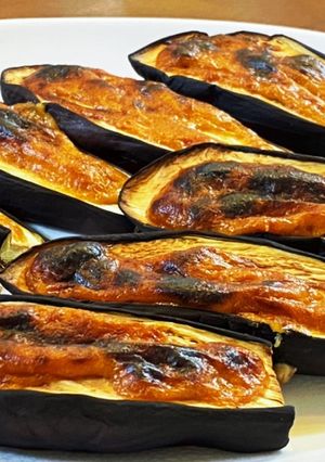 ナスの味噌マヨ焼き【大量消費】-レシピのメイン写真